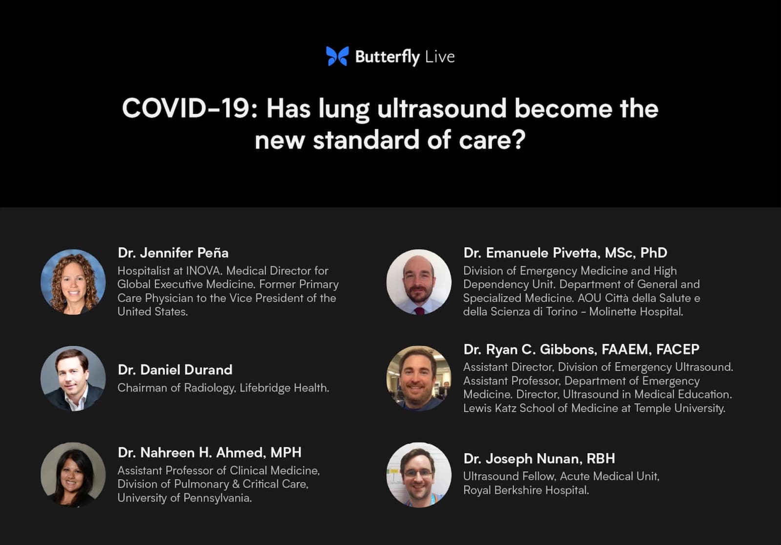 Lung ultrasound for COVID-19: Best practice or now standard of care? It’s time to deploy.